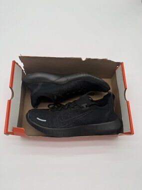 New Nike Free RN FK Next Nature Shoes Men's Size 12 Black Running FB1276 001